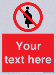 Custom prohibition not for pregnant women